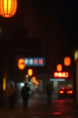 《双生回声》镜前对峙的双人对称剧照