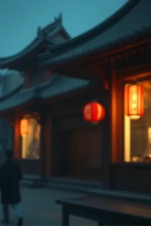 《夜航信号》深夜里无线电调度的昏黄工作台